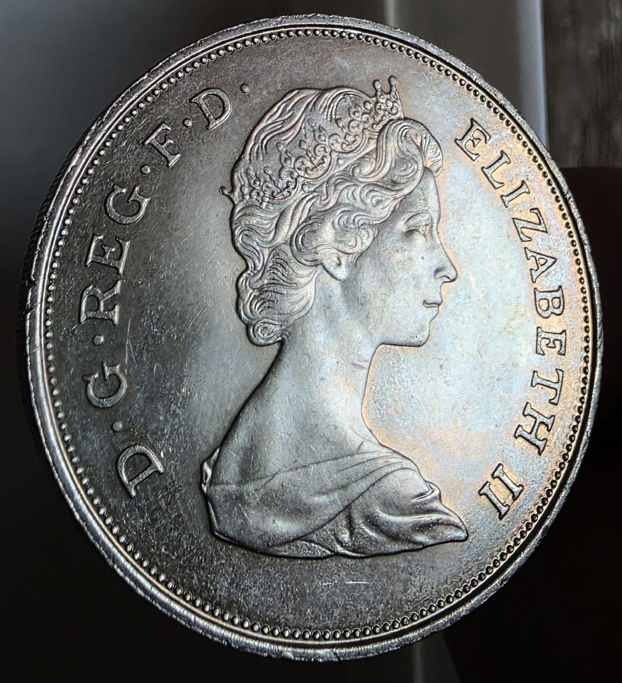Alle Münzen: GROSSBRITANNIEN 25 NEW PENCE 1981 – Gebraucht aus winterthur von CoinPassion 1