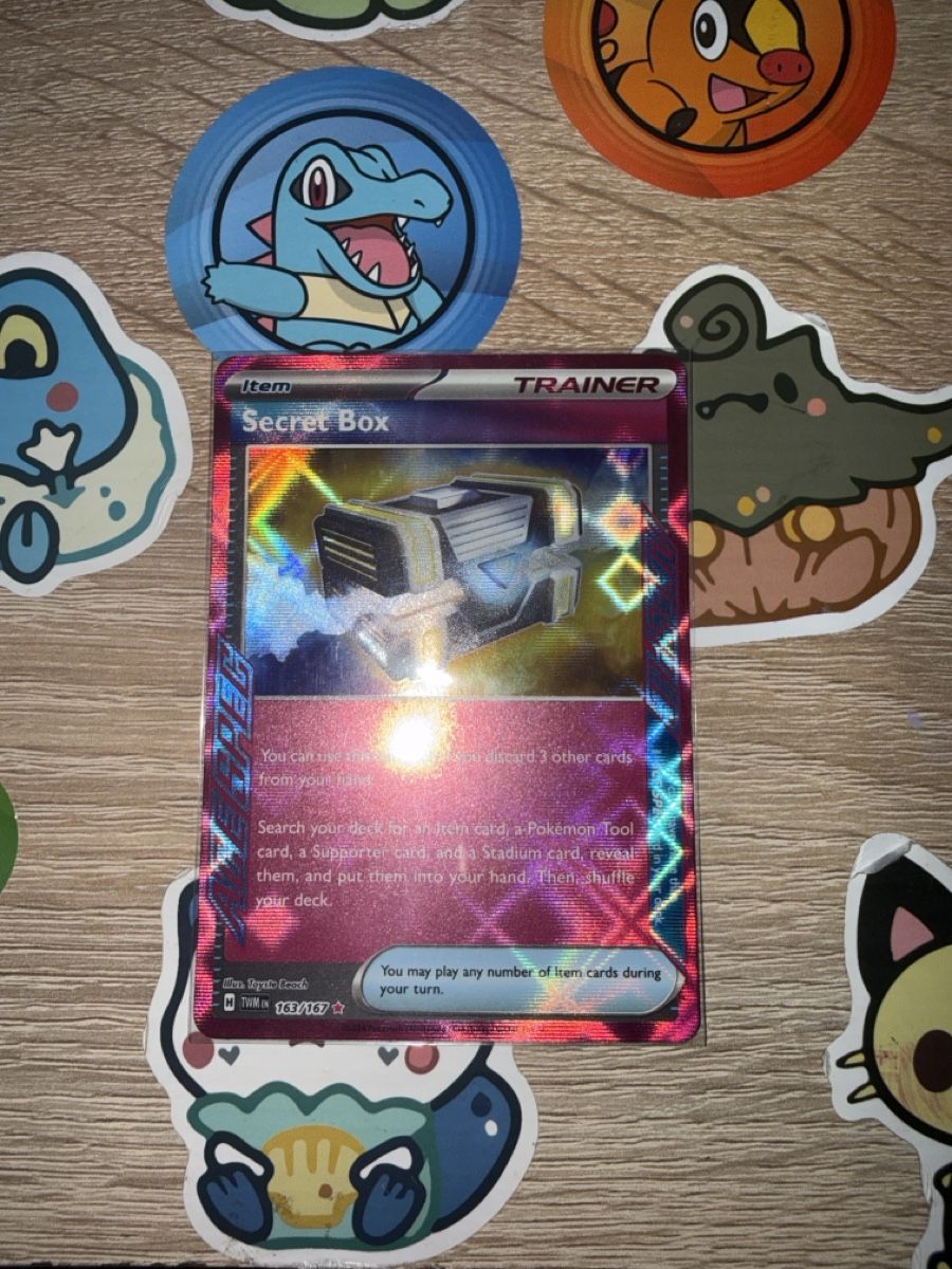 Pokémon Carte collezionabili: Secret box TWM – Nuovo (secondo la descrizione) da St-Maurice venduto da Whatty