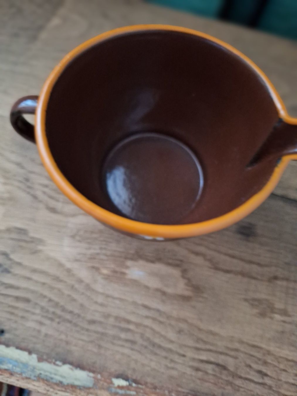 Caraffe: KLEINER KERAMIK KRUG MIT BLÜMCHEN – Usato da spreitenbach venduto da lumbalplatte 4