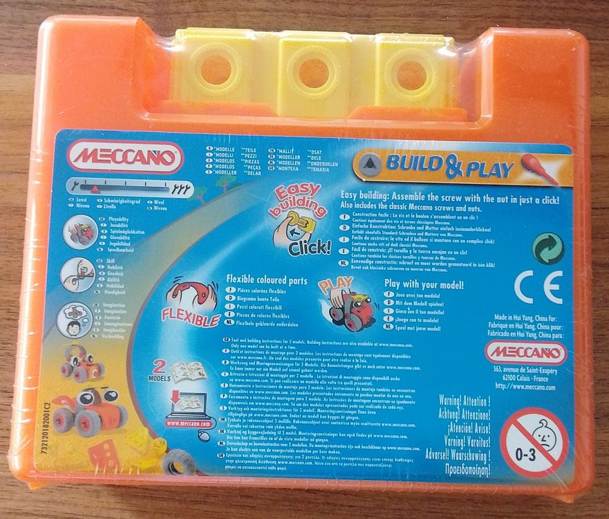 Meccano Build & Play Flexible Mini Truck OVP ca. 40 Teile (Neu und ...
