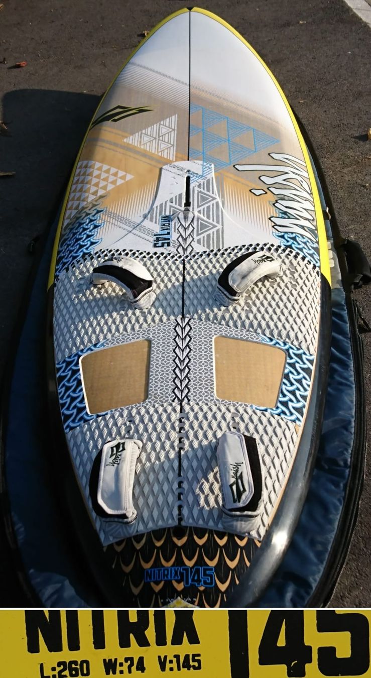Surfboards & Schwimmbrette: Windsurfbrett Naish Nitrix 145 Liter – Gebraucht aus Fällanden von Nmustang