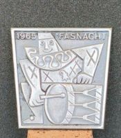 Fasnachtsplakette Blaggedde Basel von 1965, fairer Versand