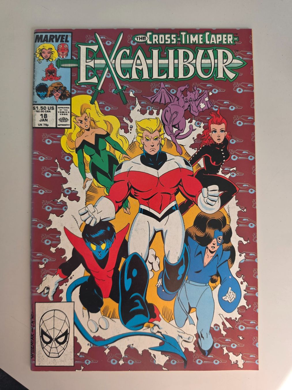 Fumetti: Marvel, The Cross-Time Caper, Excaliur #1 – Usato da Winterthur venduto da Bratwurstbrater