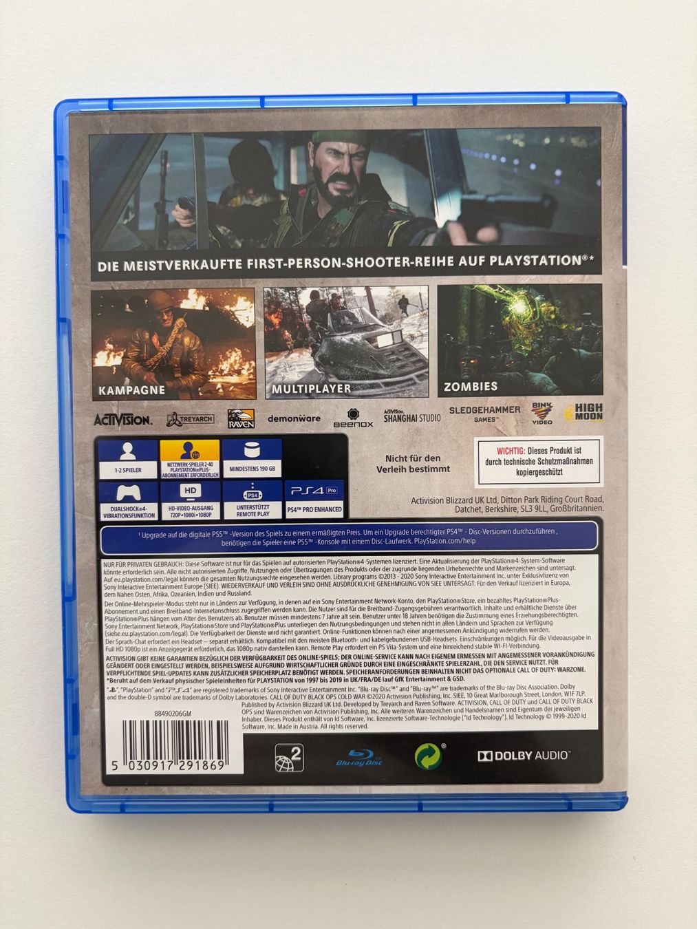 Sony Spiele: PS4 Call of Duty Black Ops Cold War – Gebraucht aus Reinach BL von DreamerVibe 1
