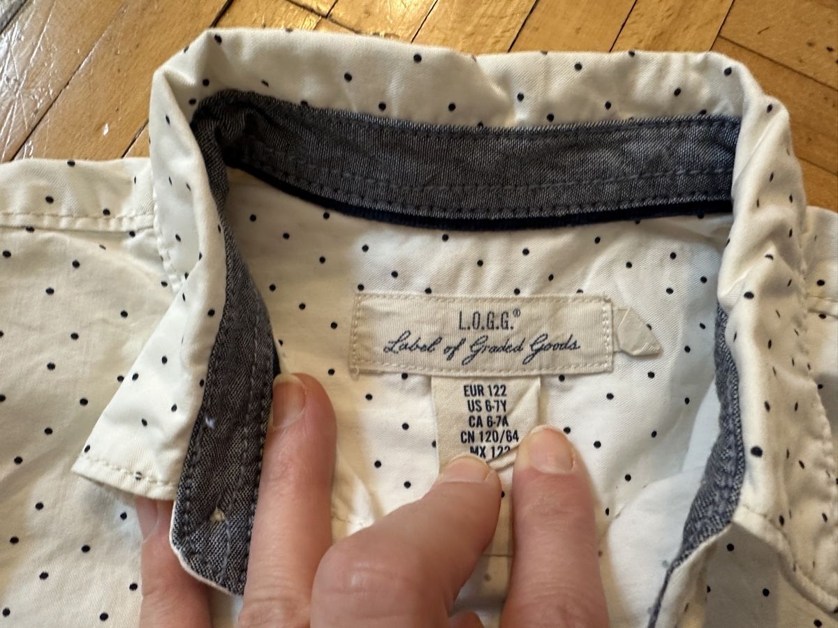 H&M Hemden, T-Shirts & Polos: L.O.G.G. Hemd, Gr. 122, Langarm – Gebraucht aus Zürich von Paleardi 2