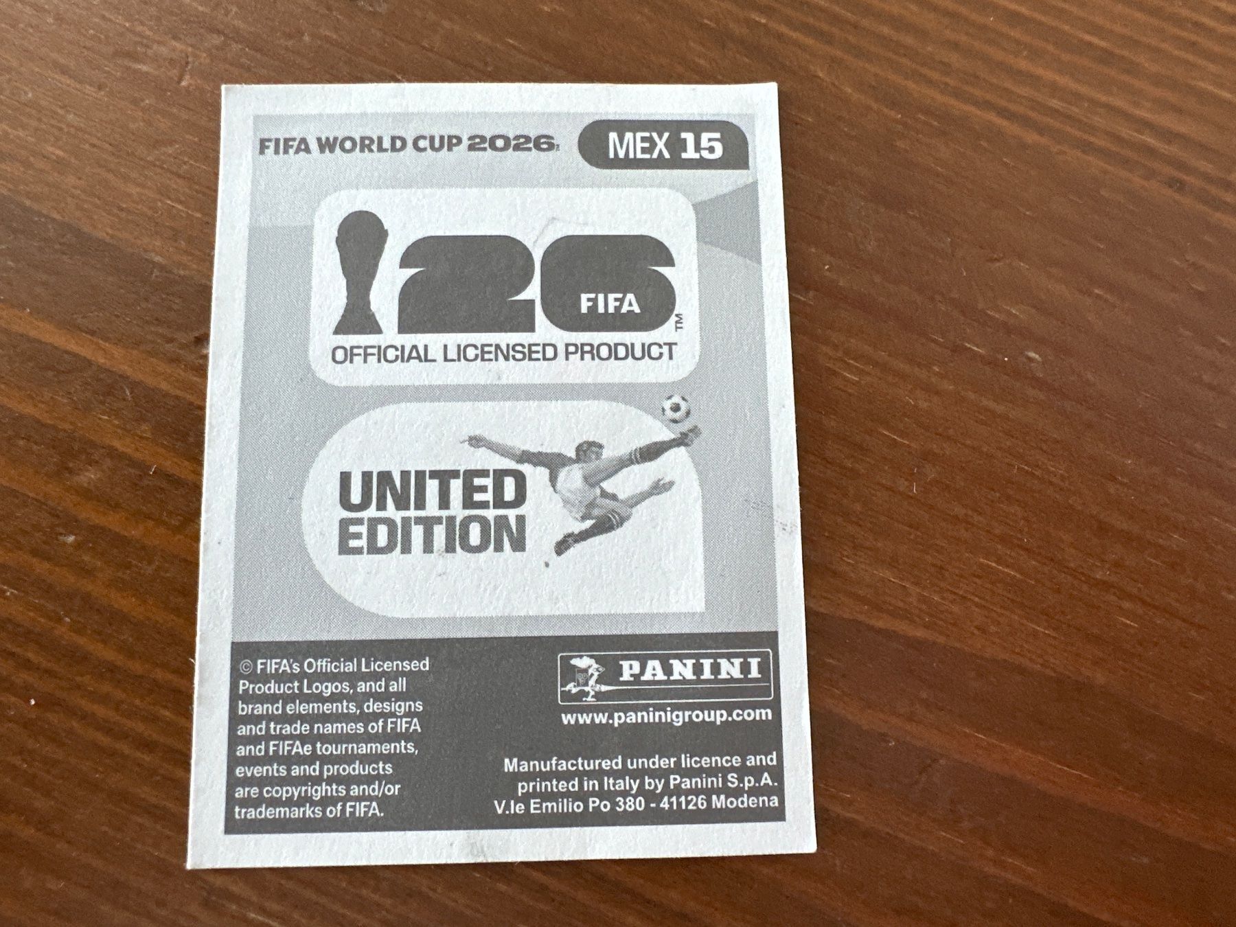 Panini Sammelbilder & Trading cards: Panini MEX 15 FIFA World Cup 2026 – Neu und originalverpackt aus Würenlos von gtvlady_82 1