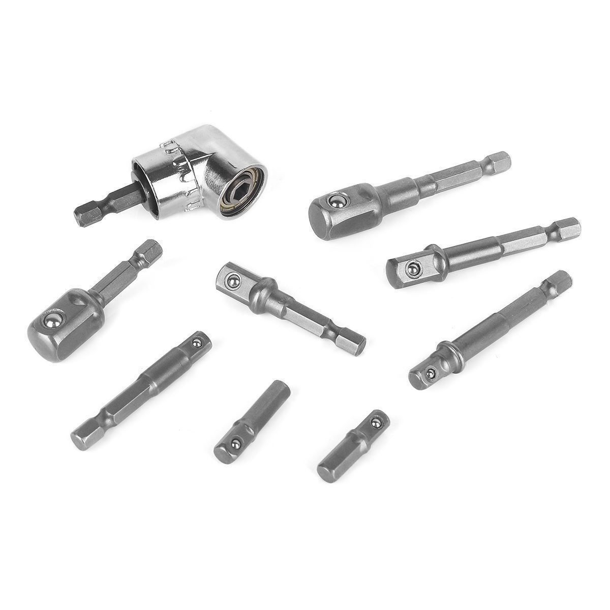 Tutti gli attrezzi: 8x Stecknuss Adapter mit Winkelschrauber – Nuovo (secondo la descrizione) da Thun venduto da Top32 2