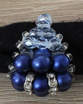Anelli: Fingerring blau – Nuovo (secondo la descrizione) da Schlatt TG venduto da glueckwunschkarte.22 1