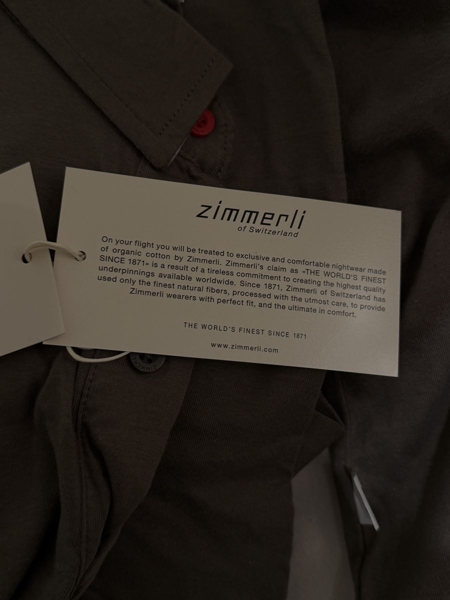 Zimmerli Pigiami: Zimmerli Pyjama Set, Gr. M, SWISS FIRST Class, älteres Model – Nuovo e nell'imballaggio originale da Bottmingen venduto da mat_77yv 3