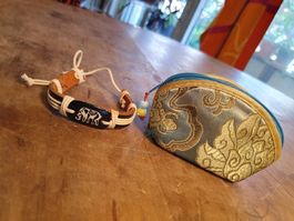 Elefantenarmband mit Etui bestickt