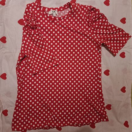  T-Shirt Grösse S Polka Dot