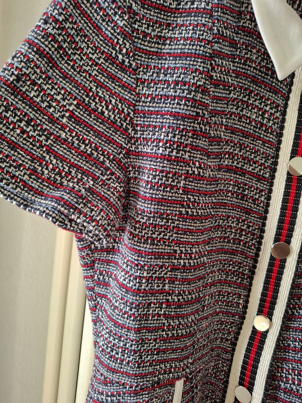Maje Kleider: Maje Robe en tweed style structuré Taille M – Neu (gemäss Beschreibung) aus Le Locle von sAm_2112 3