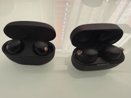 Sony WF-1000XM5 und Sony WF-1000XM4