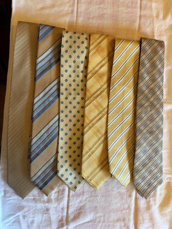 Set cravatte 6x di seta (possibilità di acquisto singoli)