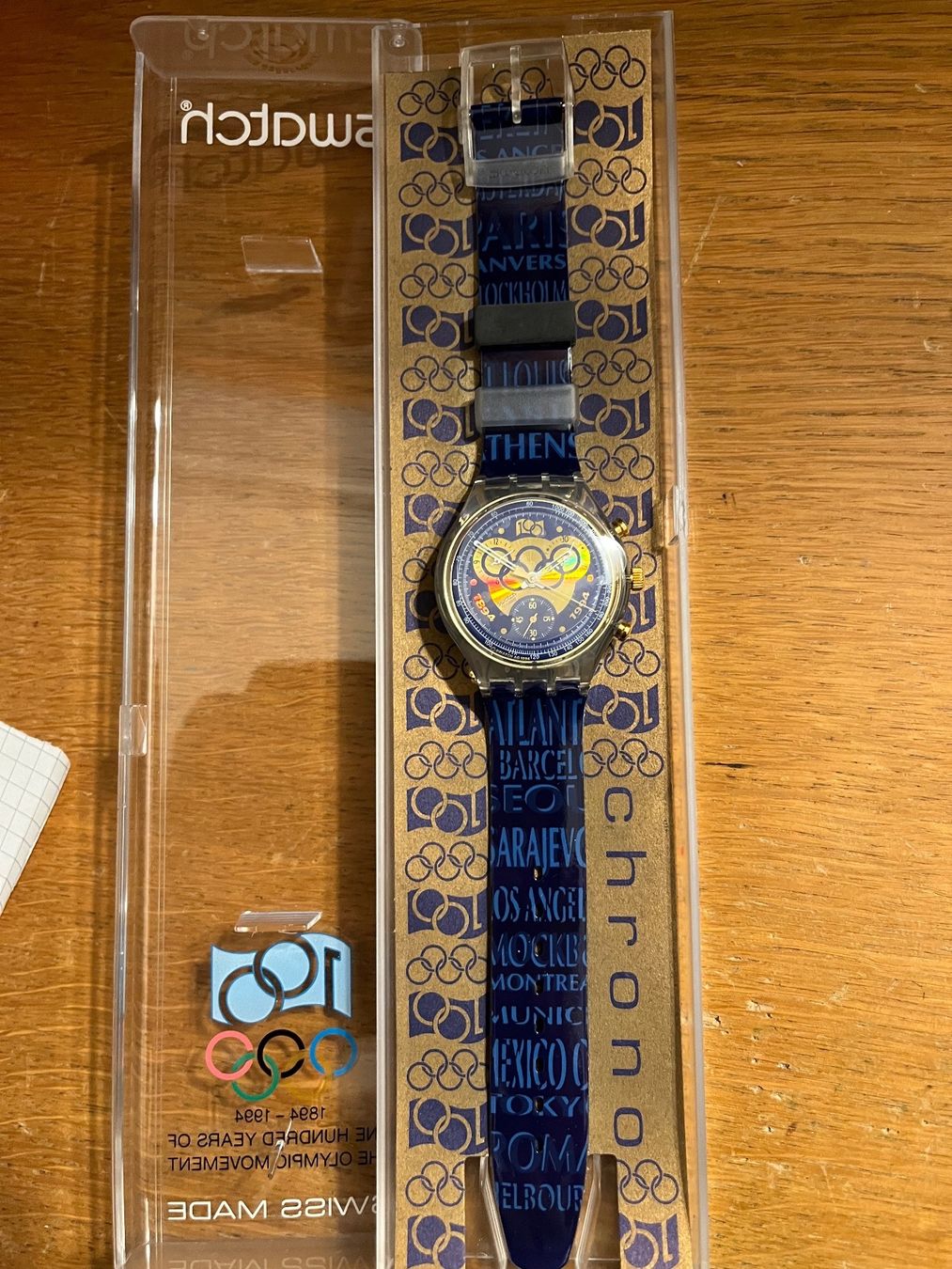Swatch Orologi: Swatch „Remember Sarajevo“ – Nuovo e nell'imballaggio originale da St. Gallen venduto da katercarlos 2