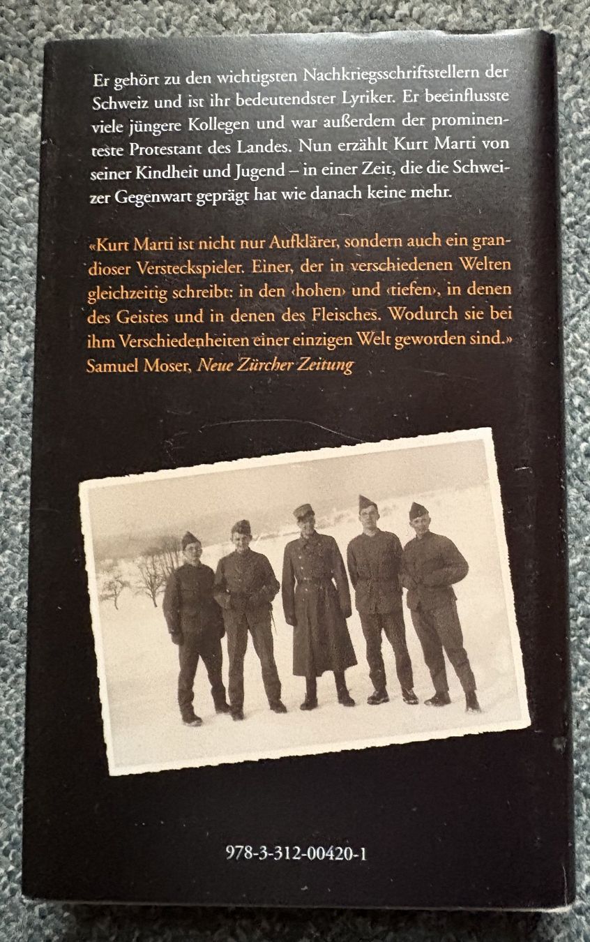 Libri: Kurt Marti: Ein Topf voll Zeit 1928-1948 – Usato da Neukirch-Egnach venduto da Phion 1