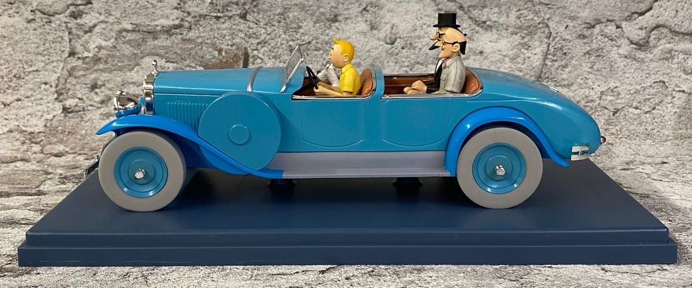 Tim & Struppi "Limousine Blau" 1