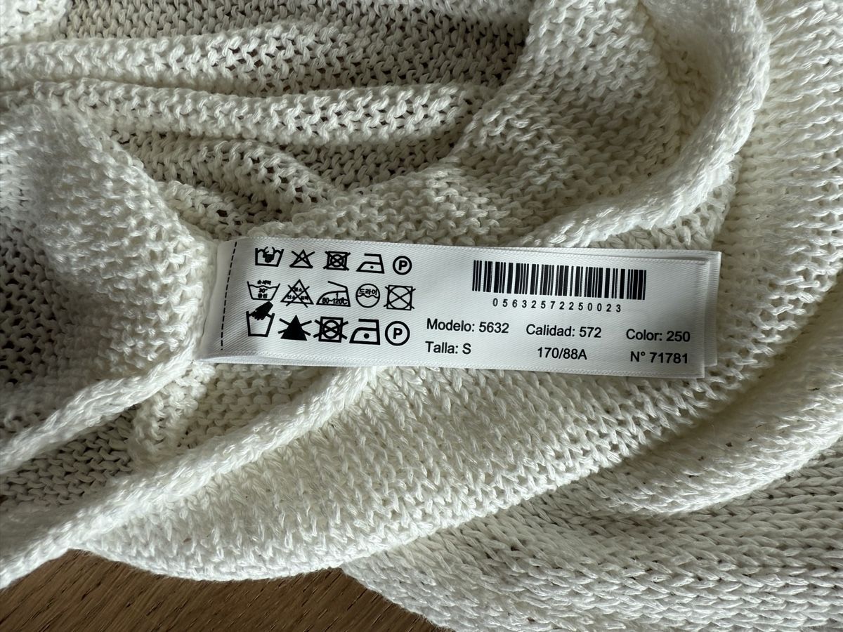 Massimo Dutti T-shirt: Massimo Dutti 100% Leinen Tshirt oversize, Weiss, Gr. S – Nuovo (secondo la descrizione) da Ottenbach venduto da Suni_82 4