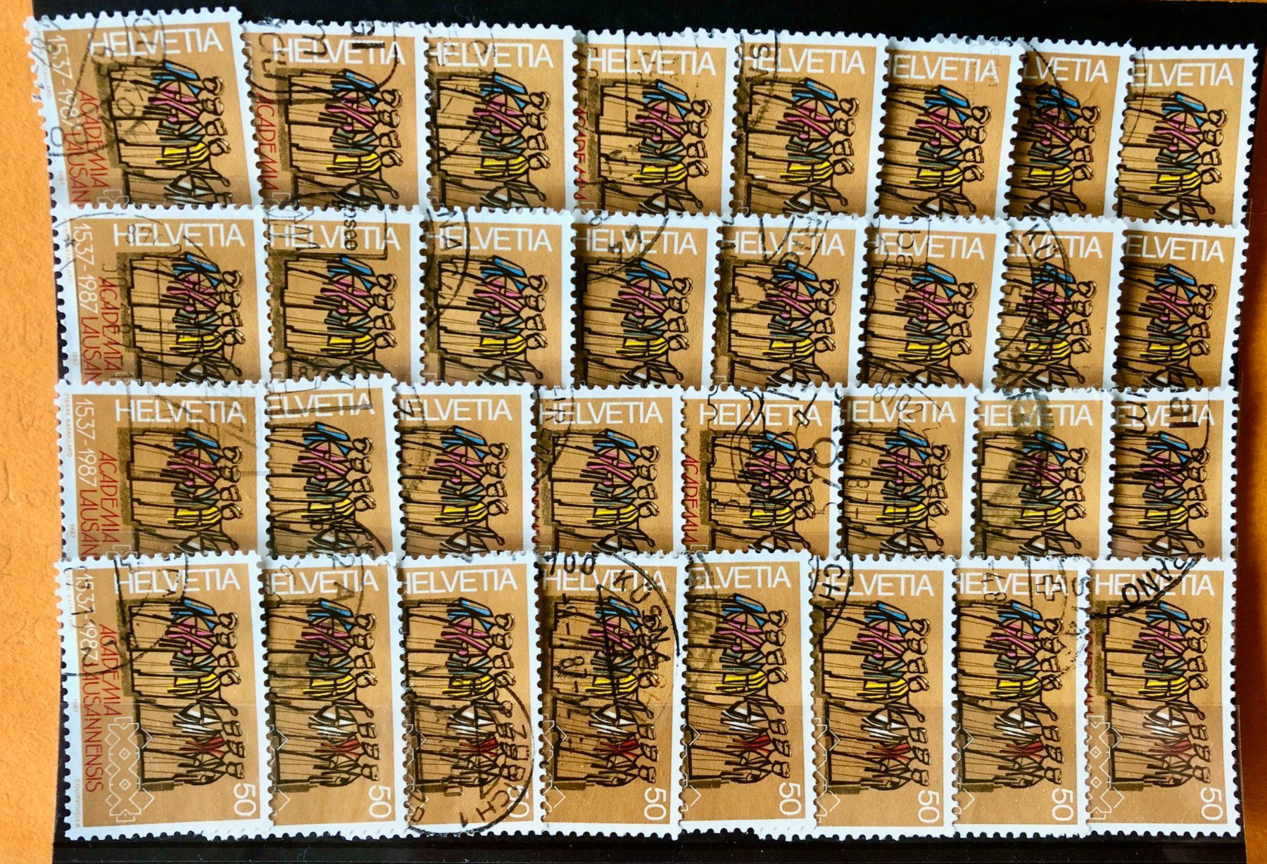 Tutti i francobolli: Nr.744 BRIEFMARKEN GESTEMPELT   – Usato da Aarau venduto da Billa007