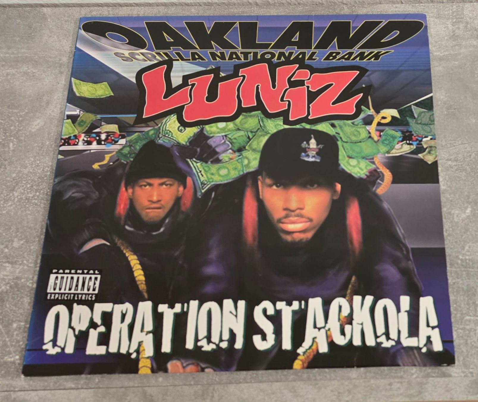 Dischi in vinile: Luniz - Operation Stackola, LP Vinyl, Ultra rare 1995 Rap – Usato da Zürich venduto da spin23 2