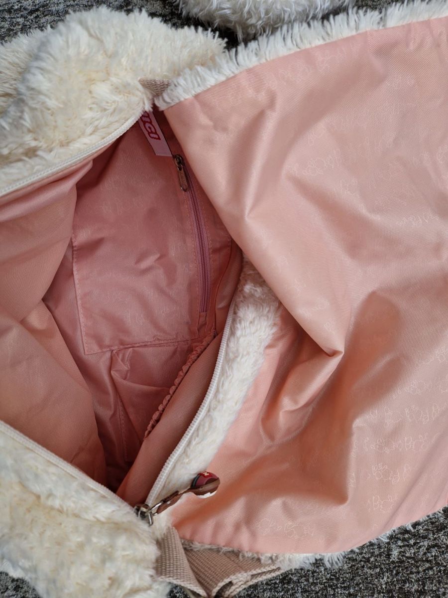 Nici Kindertaschen: Flauschige weisse Nici Tasche – Neu (gemäss Beschreibung) aus Elgg von jas_deb39 1