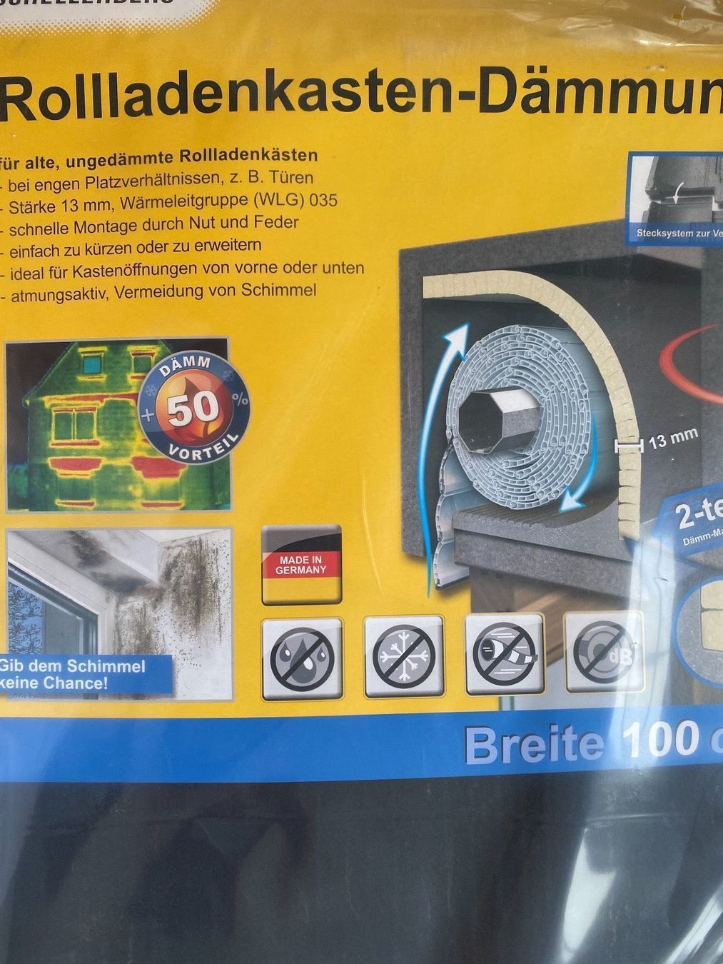 Fenêtres: Rollladenkasten isolieren – Neuf avec emballage d'origine à Lutzenberg par KatharinaM01