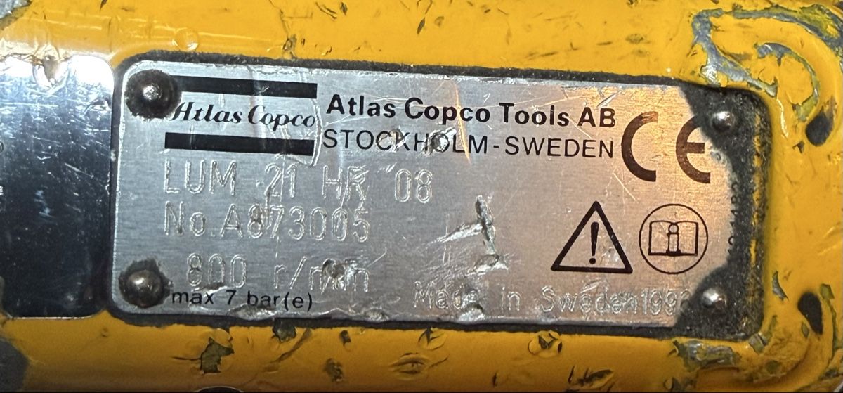 Alle Werkzeuge: Atlas Copco Druckluftschrauber  Pistole  – Gebraucht aus Baar von Univers6340 1