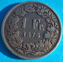 CHF___1.00 1876 SS
