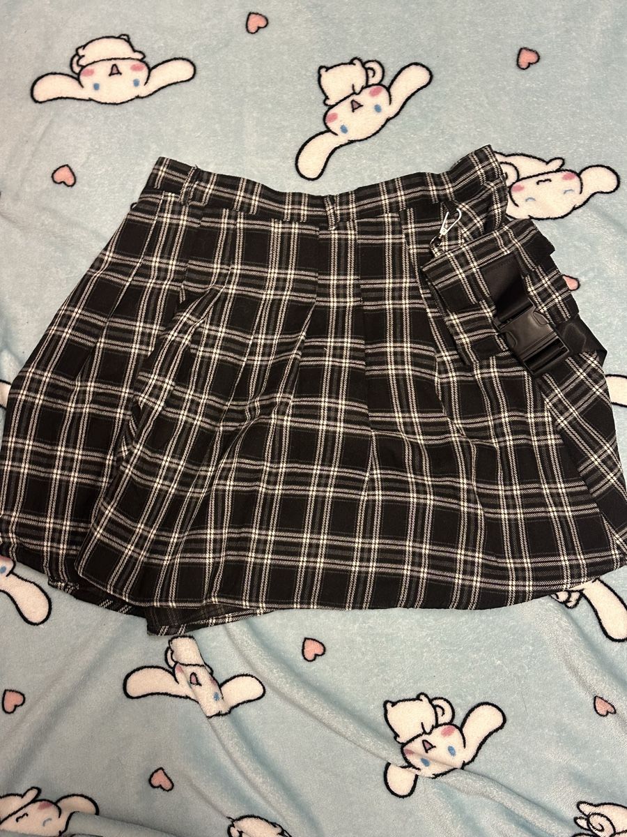 Röcke: Mini Plaid Skirt with small bag - emo Y2K – Gebraucht aus Zofingen von cva_w7vn