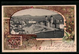 Passepartout-Lithographie Einsiedeln, Bl