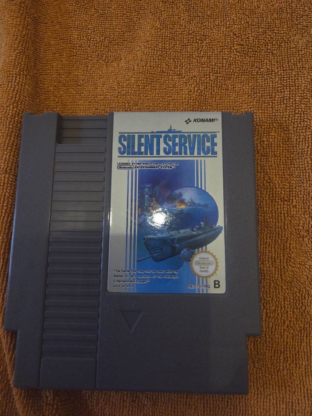 Nintendo Giochi: Jeu Silent Service NES, testé – Usato da Lussery-Villars venduto da Rubis64