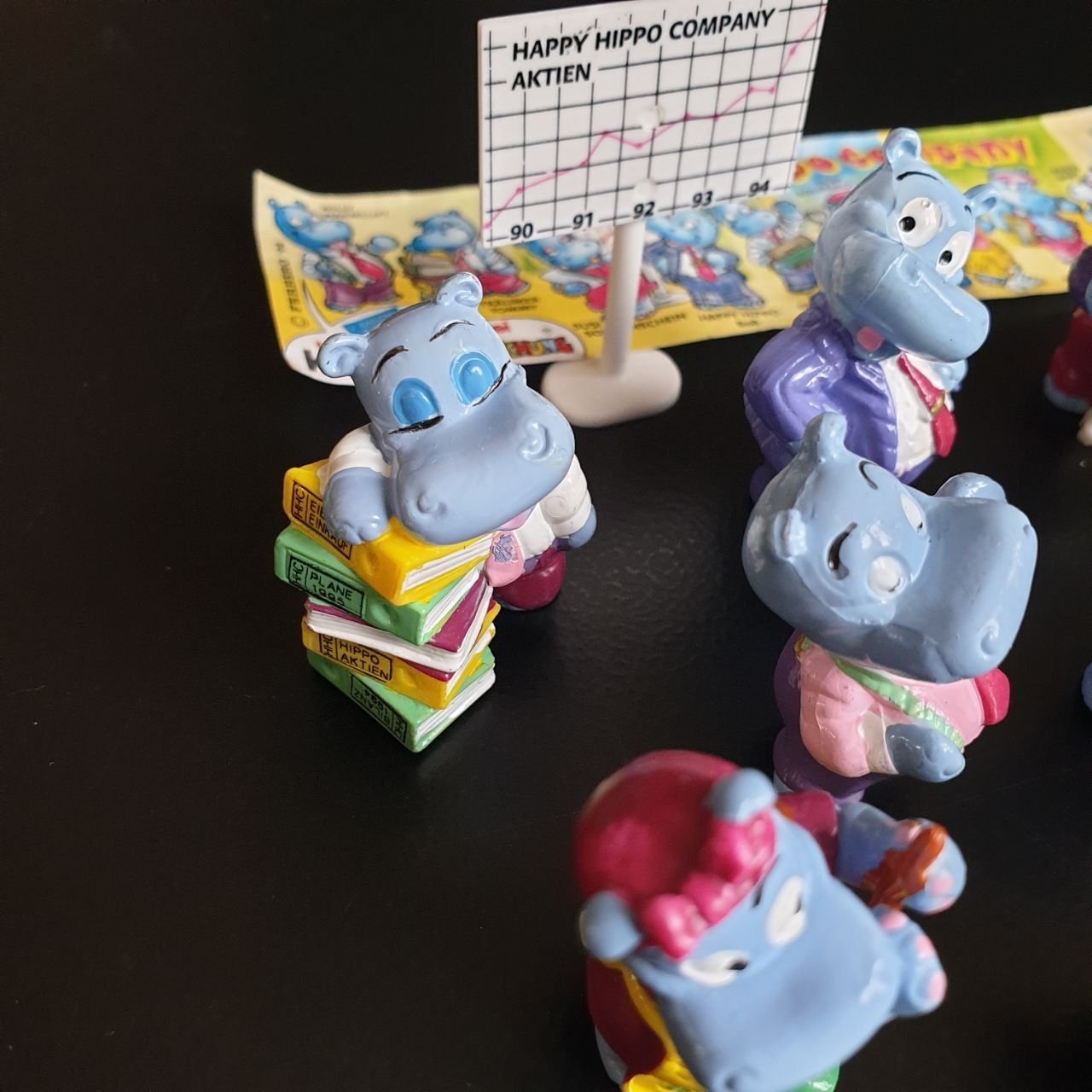 Statuette: Ü-Eier Figuren Happy Hippo Company 1994 – Nuovo (secondo la descrizione) da Urnäsch venduto da Nakamotix 1