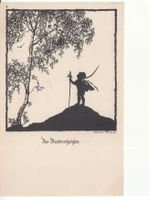 Künstlerkarte E. Forck Wandervögelchen 1925