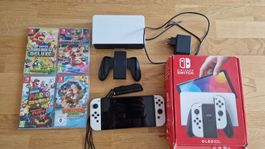 Nintendo Switch Oled ohne Spiele Selten benutzt!
