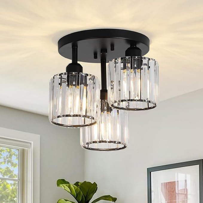Lampadari & plafoniere: Kronleuchter Kristall Deckenleuchte Glas Pendelleuchte – Nuovo e nell'imballaggio originale da Zürich venduto da NovaDen