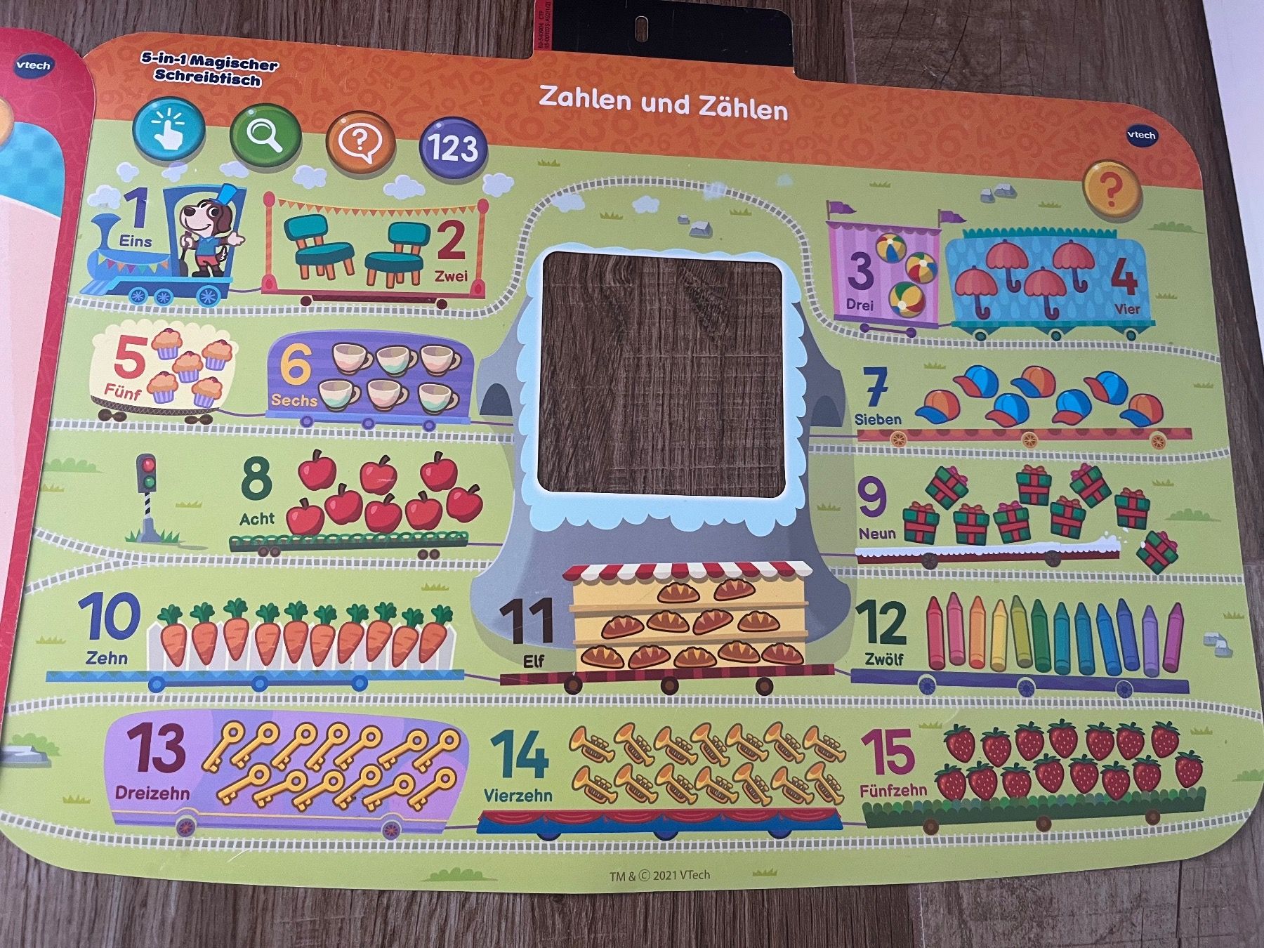 Vtech Spielzeuge: V-Tech 5in 1 magischer Schreibtisch – Gebraucht aus Koblenz von FamAllen 2