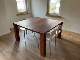 Esstisch , Bürotisch ,Küchentisch, Massivholztisch Nussbaum