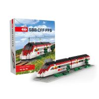 SBB Zug - Bausatz aus Minibausteinen