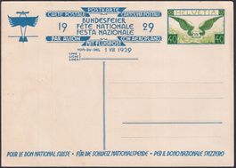1929, BFK 49II (Fahnenaufzug) ungebraucht, Kat: 100.-