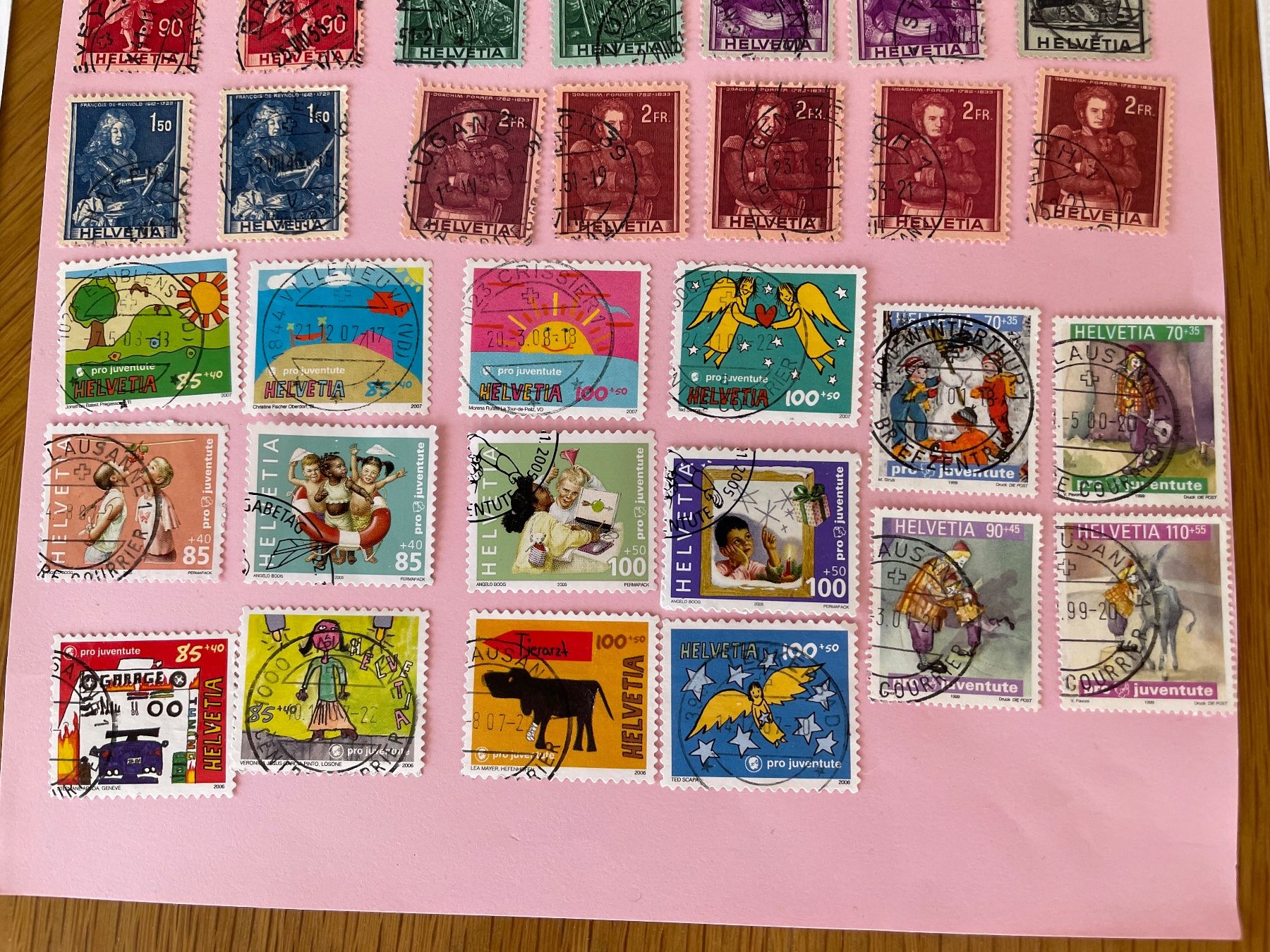 Alle Briefmarken: CHOIX VARIE, belles oblit. dès 3.- – Gebraucht aus Sonceboz-Sombeval von Comment2 5
