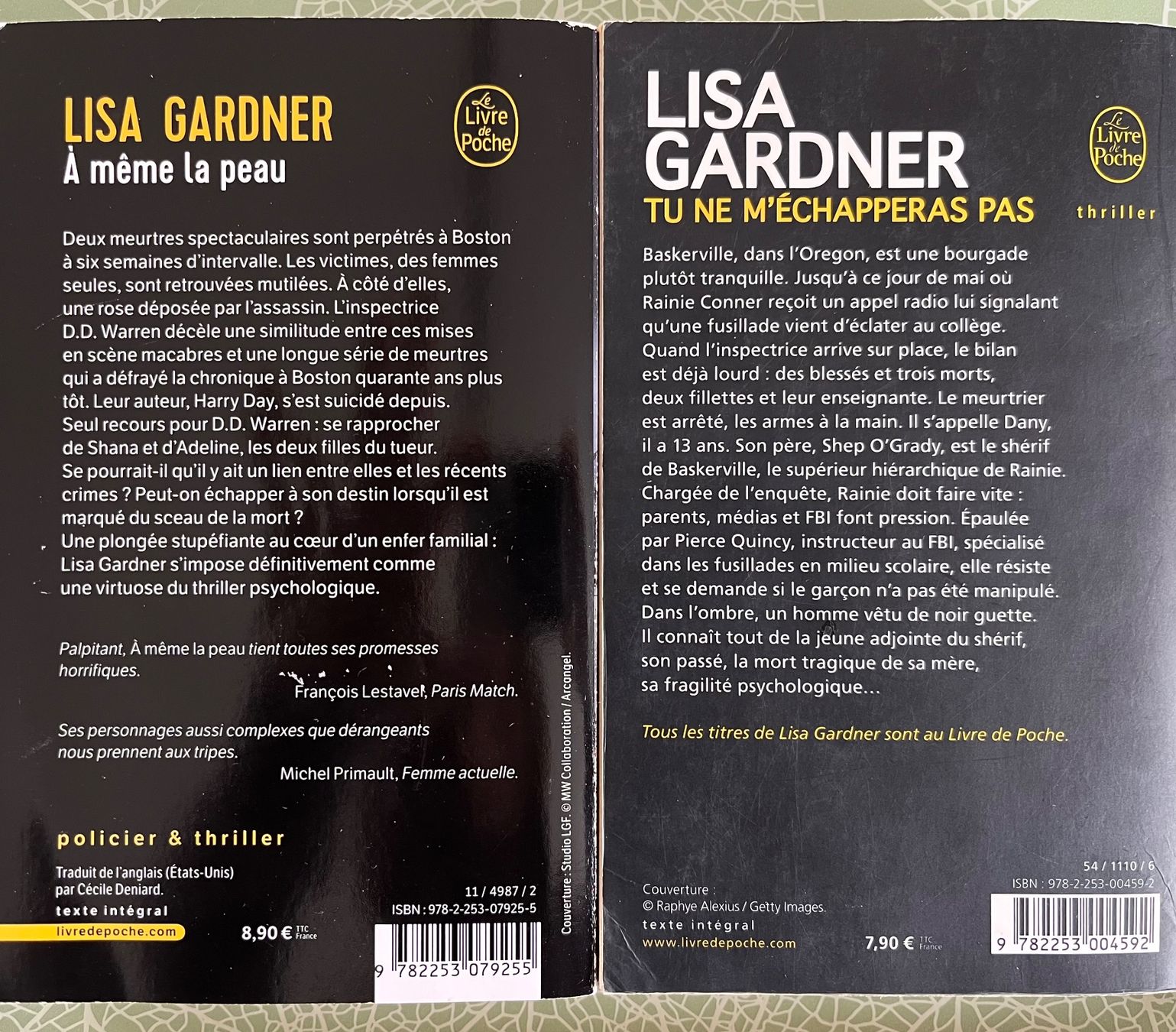 Libri: Lot de 6 romans de Lisa Gardner – Usato da Le Crêt-p-Semsales venduto da staglione69 1