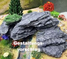 Echtes Schiefergestein zur Landschaftsgestaltung cal. 2-4cm