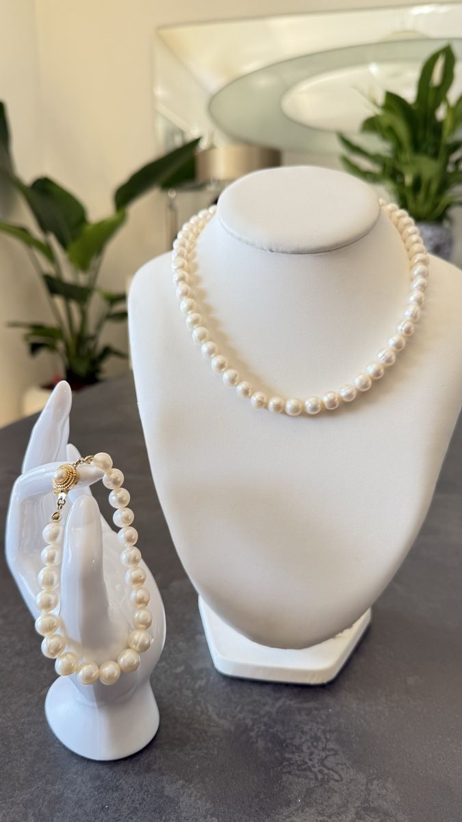 Altri gioielli: Collier de perles veritable vintage - Élégant & Chic – Usato da Nyon venduto da stylevintage79 3
