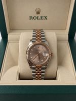 Rolex Datejust 41mm Everose-Gold diamonds