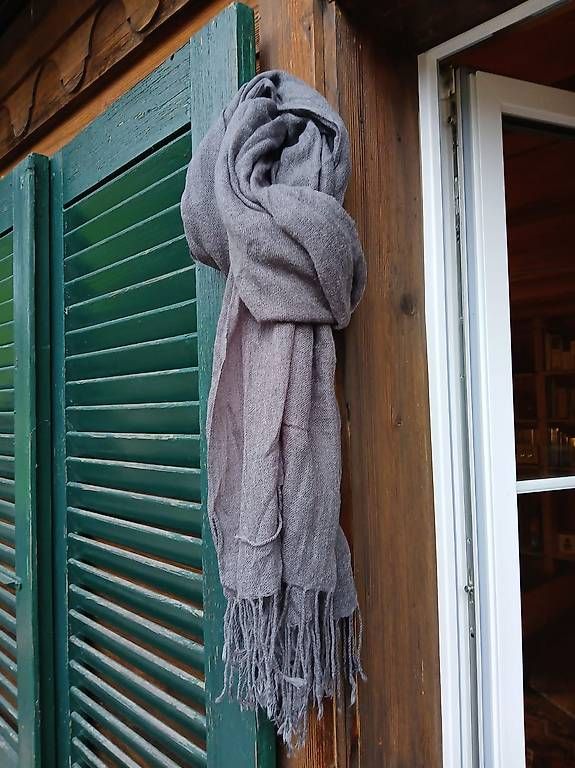Foulard & Sciarpe: Preloved grey light Scarf – Usato da Ochlenberg venduto da Pbw_ardrobe
