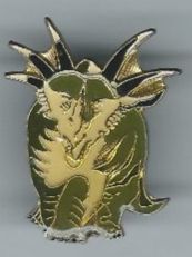 Plaketten & Abzeichen: Dinosaurier Pin – Gebraucht aus Zürich von t24_de