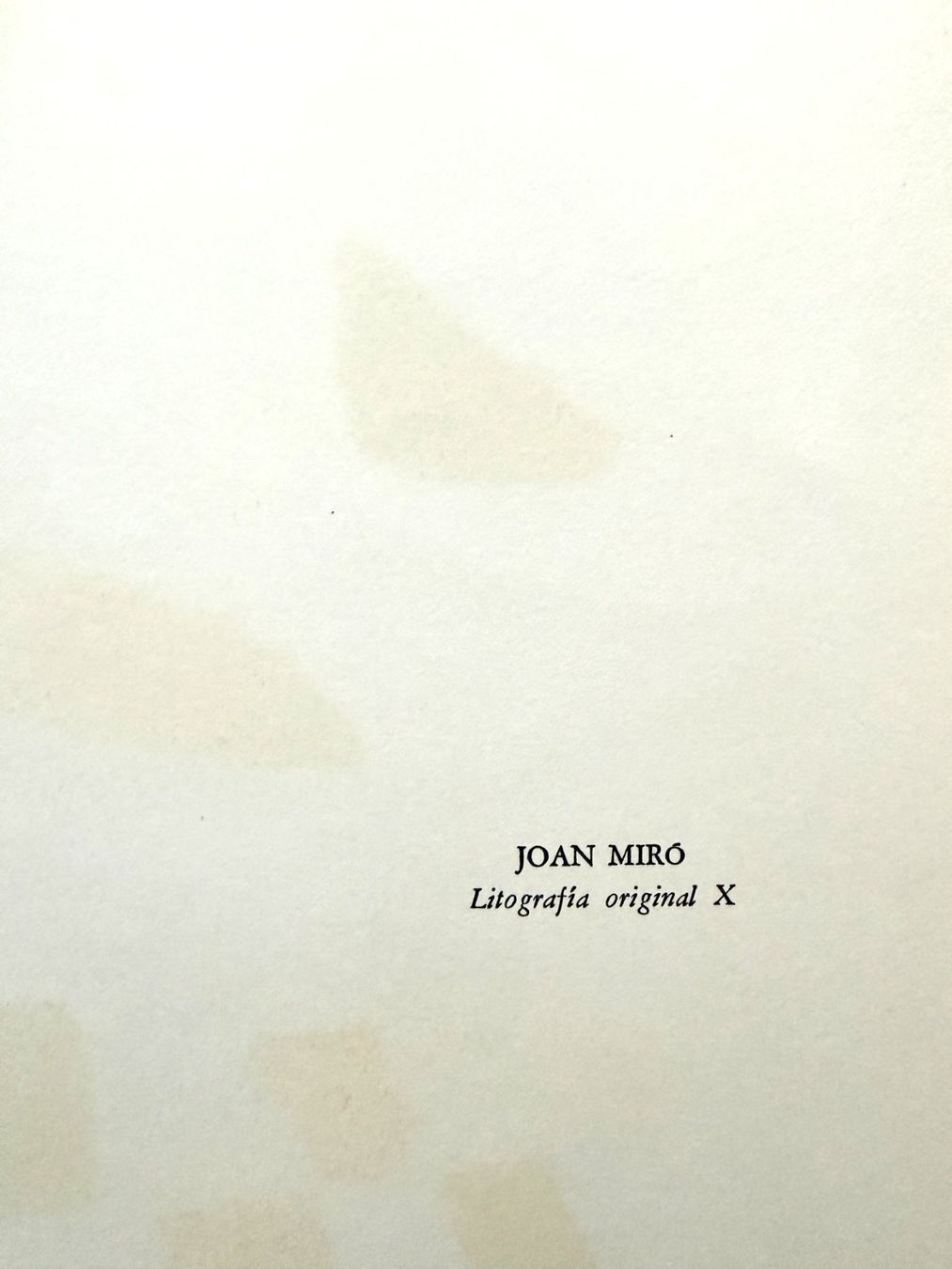 Grafica & Litografie: Joan Mirò - Vintage -Lithographie - 1975 – Nuovo (secondo la descrizione) da Ponte Tresa venduto da 11GalleriaAlterEgo11 9
