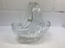 Glasschale mit Henkel Lausttzer
