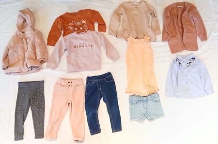Lot d'habits Taille 98 Fille