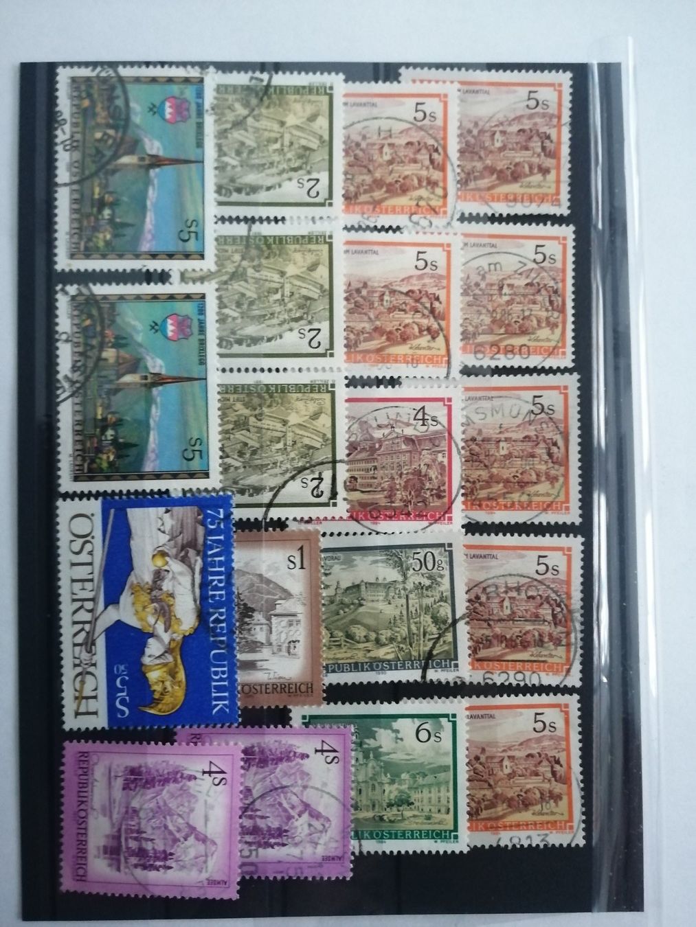 Tutti i francobolli: Briefmarken Österreich – Usato da Hinterkappelen venduto da 1399 1